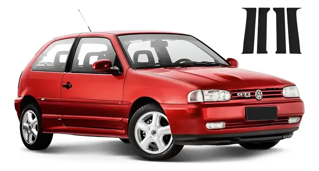 Kit De Adesivos Colunas De Porta Gol Gti Bola